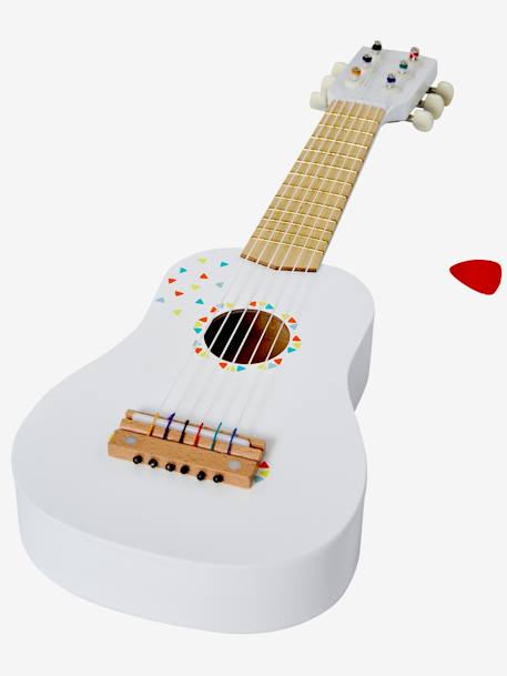 Wooden Guitar - FSC® Certified beige+White 