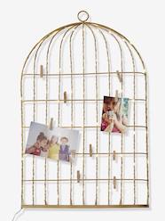 -Picture in Light-Up Metal, Bird Cage