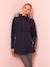 3-in-1 Adaptable Maternity & Post-Maternity Parka anthracite+Dark Blue 