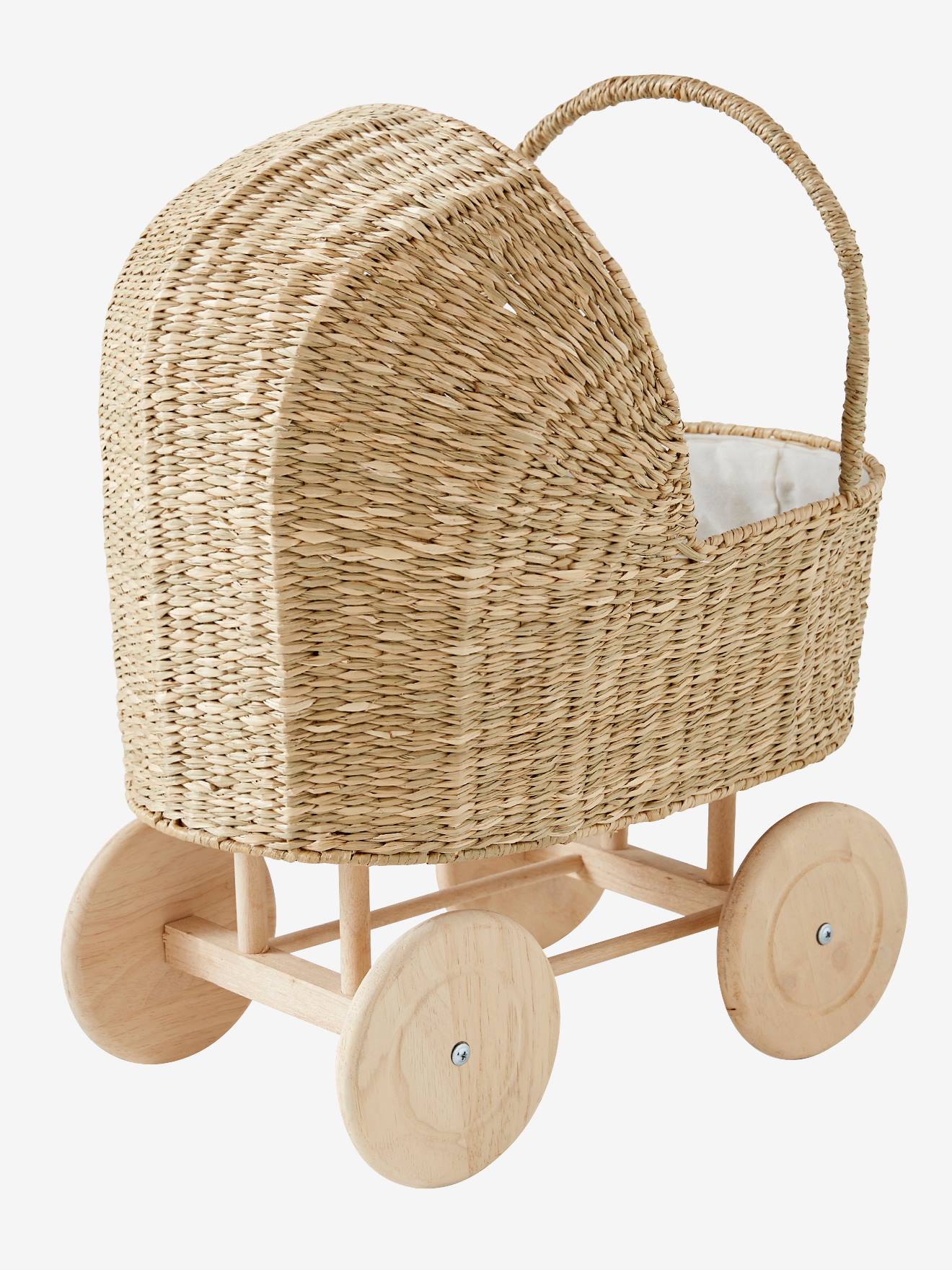 Wicker sales baby buggy