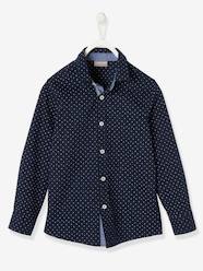 Boys-Shirts-Shirt with Dot Print, for Boys