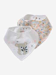 Nursery-Mealtime-Bibs-Pack of 2 Bandana-Style Bibs