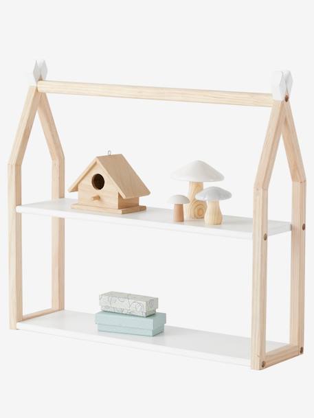 Hut Shelf Unit Wood/White 