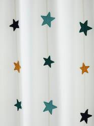 Bedding & Decor-Iridescent Star Curtain - 105 x 240 cm