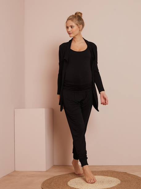 Maternity & Nursing Loungewear 3-Piece Kit Black 