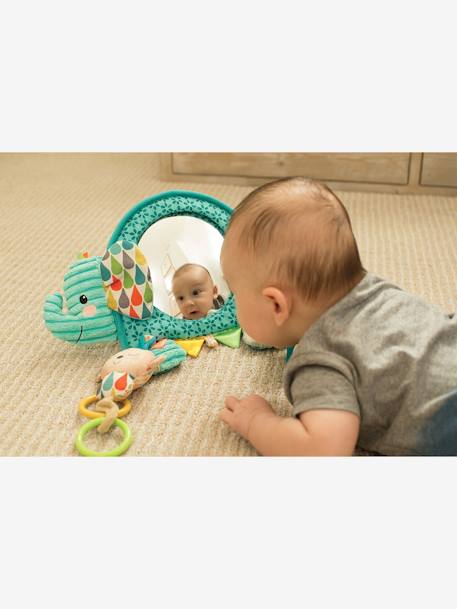 3-in-1 Gaga Elephant Activity Mirror, by INFANTINO Multi 