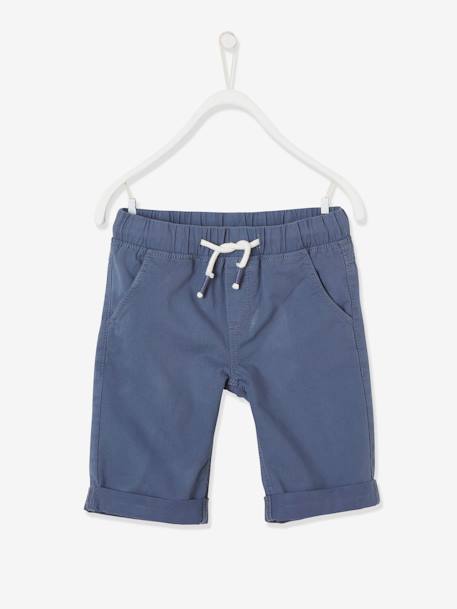 Coloured Bermuda Shorts for Boys Dark Blue+golden beige+GREEN MEDIUM SOLID WITH DESIG+ORANGE MEDIUM SOLID WITH DESIG 