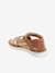 Leather Sandals for Girls, Designed for Autonomy Camel 