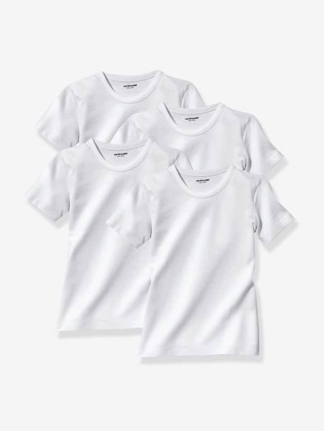 Pack of 4 Boys' T-Shirts White 