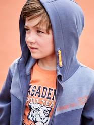 Boys-Cardigans, Jumpers & Sweatshirts-Sweatshirts & Hoodies-Sports Jacket with Zip, Techno Fabric, for Boys