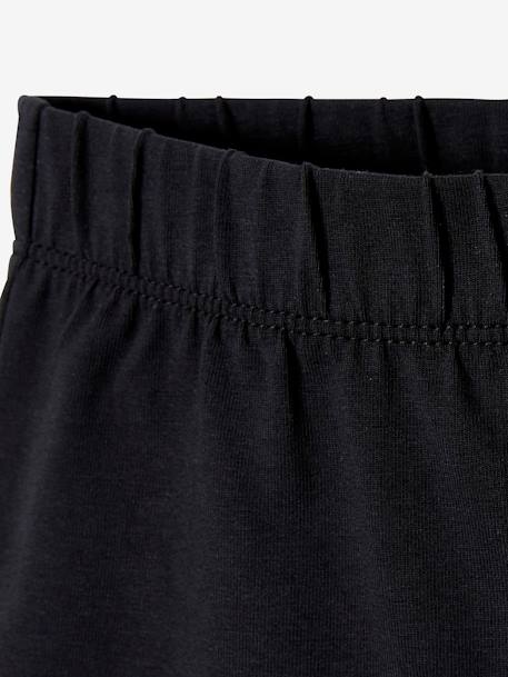 Girls' Pack of Shorties Black+Light Pink 