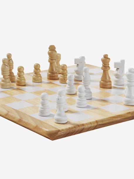 Chess Game in Wood - Wood FSC® Certified NO COLOR 