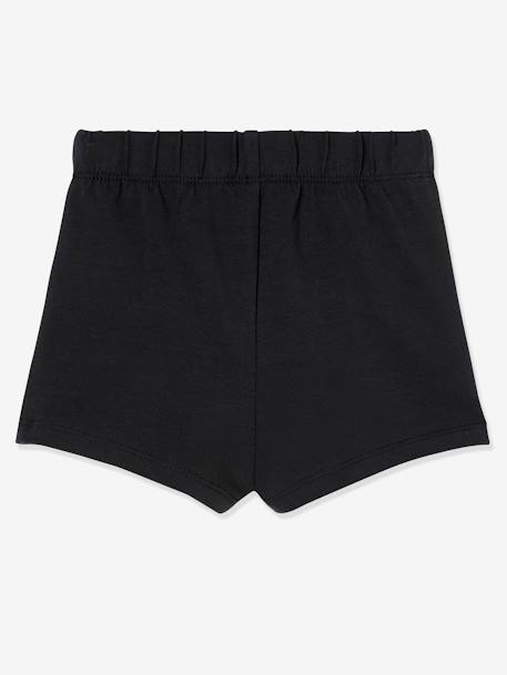 Girls' Pack of Shorties Black+Light Pink 