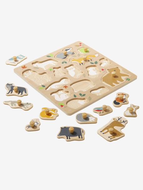 Peg Puzzle, Classe Verte - Wood FSC® Certified Wood/Multi 