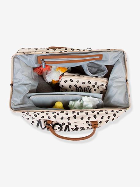 Mommy Bag Nursery Bag by CHILDHOME Leopard Print 