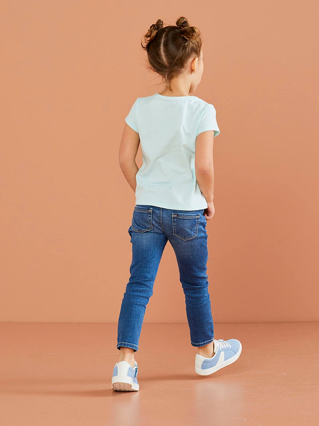 Little girls hot sale distressed jeans