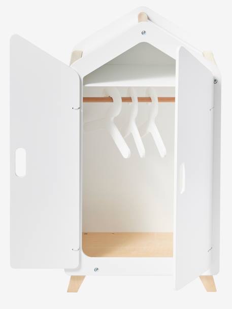 Doll Wardrobe White 