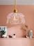 Flower Lampshade in Metal Light Pink 