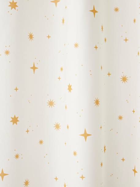 Starry Opaque Curtain White/Print 