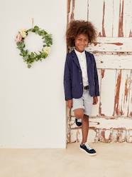 -Occasion Wear Cotton/Linen Jacket for Boys