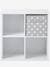 4-Box Storage Unit White 