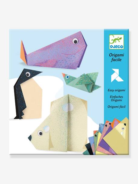 Easy Origami - Polar Animals by DJECO Blue 