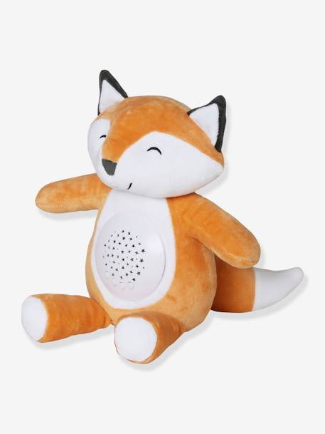 Stars Projecting Fox Night Light Grey+Orange 