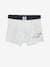 Pack of 5 Stretch Boxer Shorts, Dino, for Boys Dark Blue/Print 