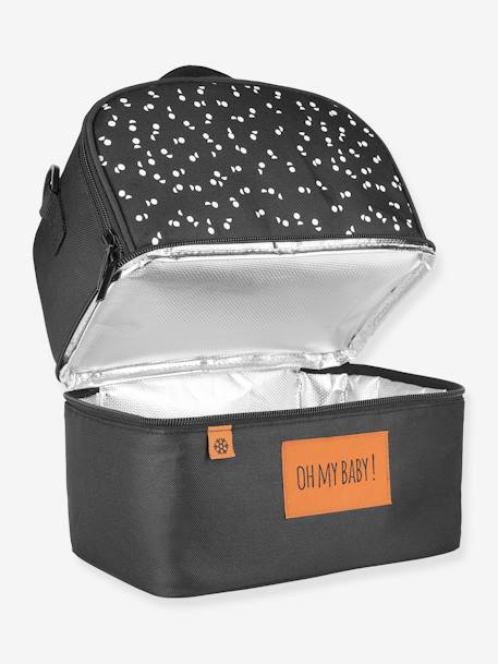 Pick Go Isothermal Lunch Bag By Badabulle Black Nursery Vertbaudet