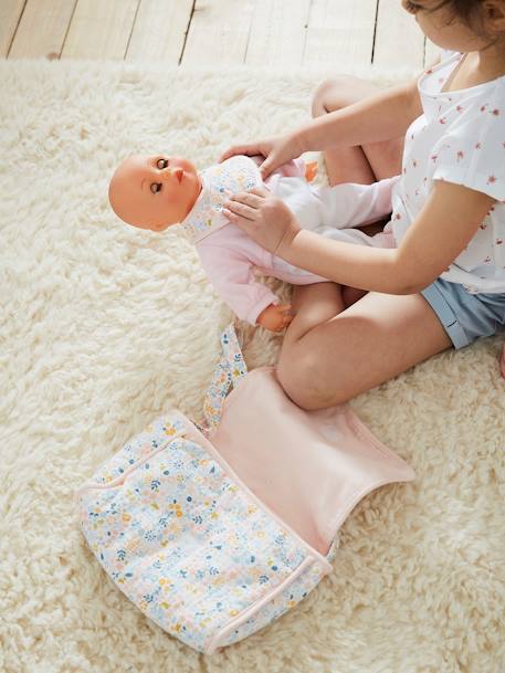 Premium Doll Changing Bag + Nappy + Bib Multi 