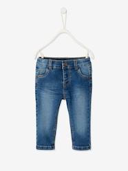 Baby-Trousers & Jeans-Baby Boys' Straight-Cut Jeans