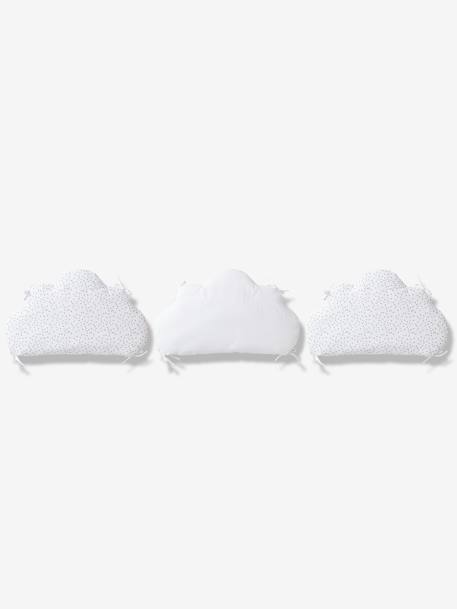 Modular Cot Bumper, NUAGE D'ETOILES White 