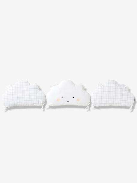 Modular Cot Bumper, NUAGE D'ETOILES White 