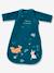 Baby Sleep Bag with Removable Sleeves, FORET ENCHANTEE Blue 