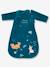 Baby Sleep Bag with Removable Sleeves, FORET ENCHANTEE Blue 