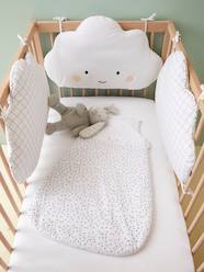 Bedding & Decor-Sleeveless Baby Sleep Bag, NUAGE BLANC