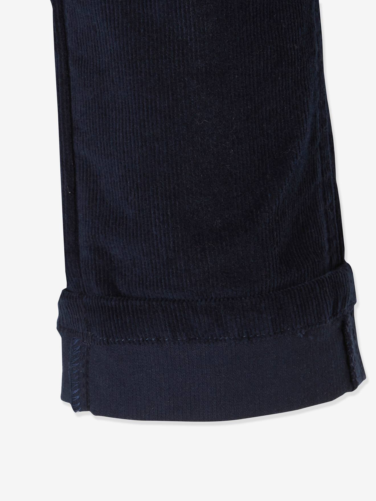 Men's Solid Textured Pants Fashion Casual Corduroy Pants - Temu