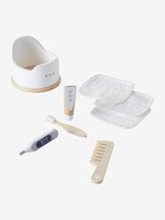 Toys-Set of Wooden Personal Care Accessories for Dolls - FSC® Certified