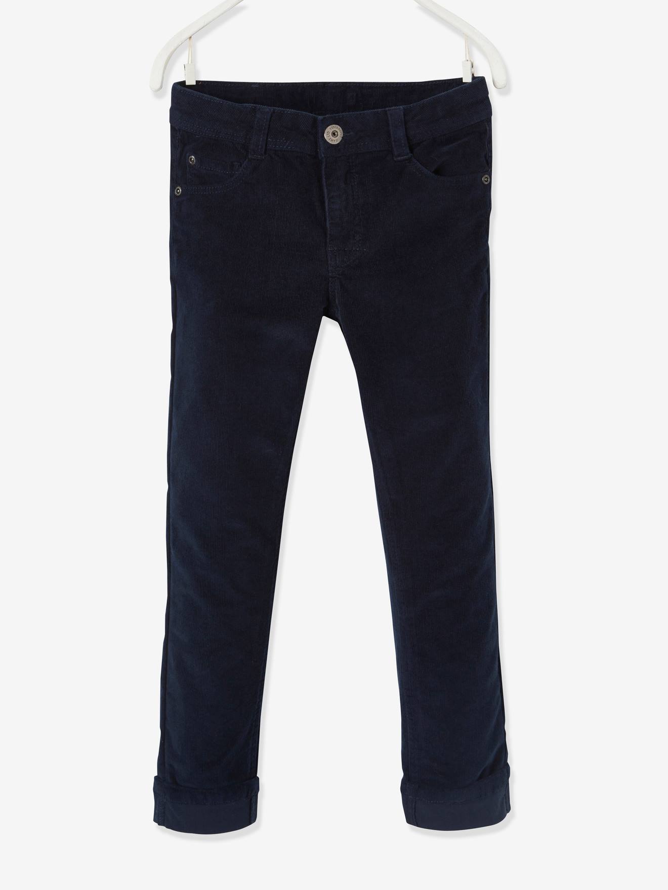 Men's corduroy pants, Dark blue | Manufactum