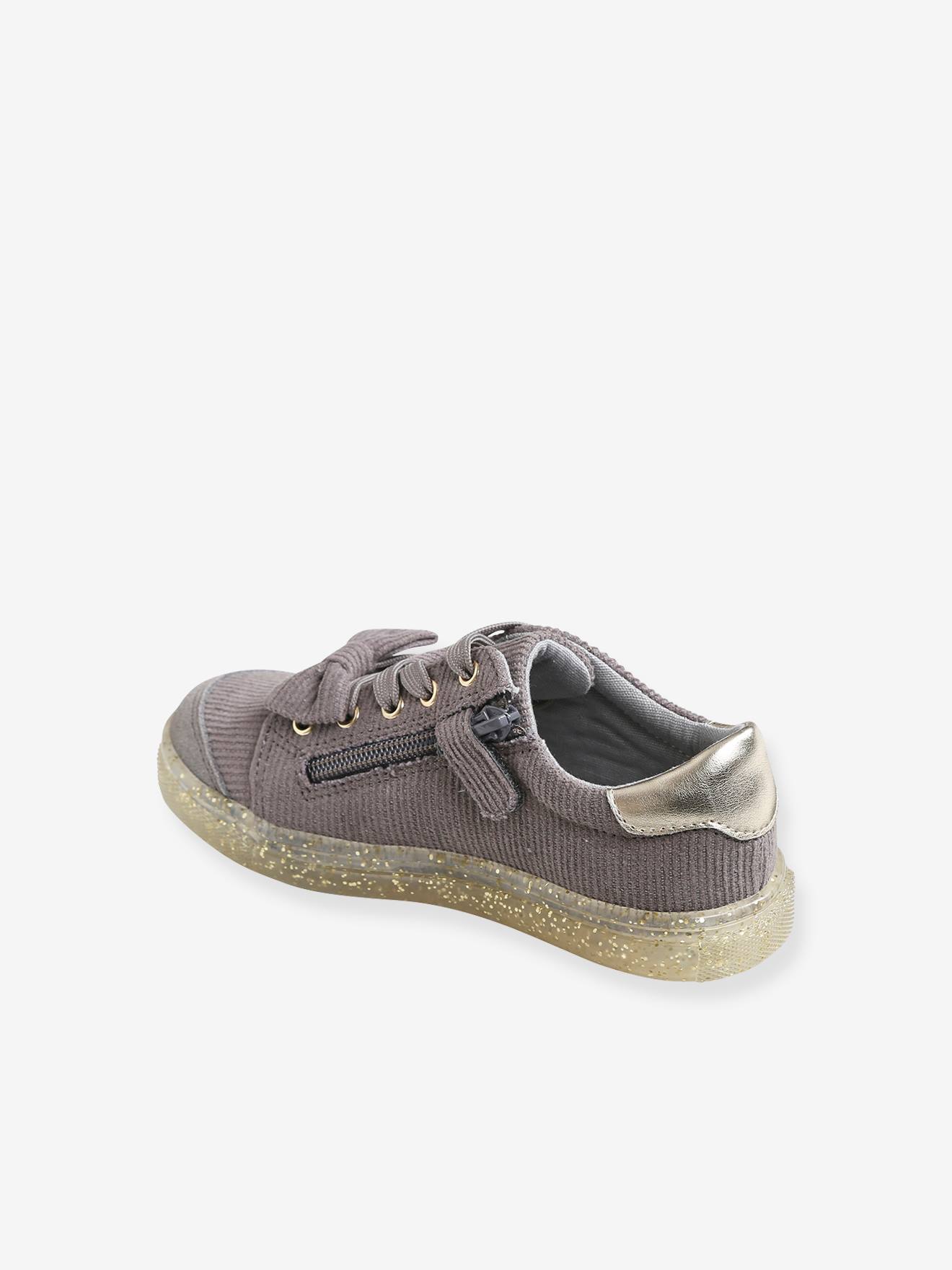 Girls hot sale grey trainers