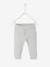 Leggings in Organic Cotton for Babies Light Grey 