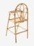 High Chair in Rattan Beige 