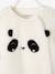 'Panda' Pramsuit in Faux Fur, for Baby Boys BROWN MEDIUM SOLID WITH DESIGN+White 