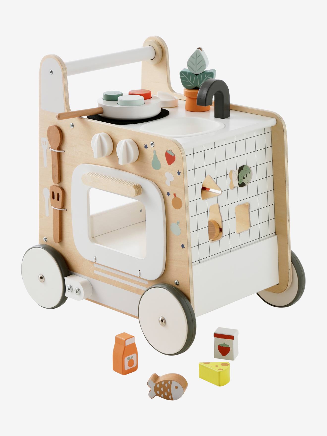 Wooden cheap kitchen walker