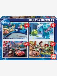 -Pack of 4 Progressive Puzzles, 50 to 150 Pieces, Multi 4 Disney® Pixar EDUCA