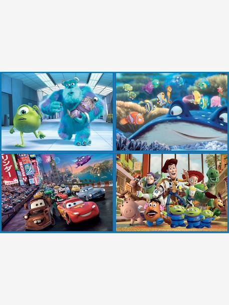 Pack of 4 Progressive Puzzles, 50 to 150 Pieces, Multi 4 Disney® Pixar EDUCA Dark Blue 