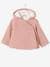 Fabric Coat with Hood, Lined & Padded, for Baby Girls Pink 