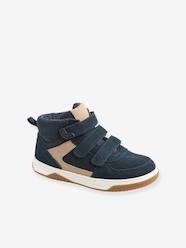 -Leather High-Top Trainers, for Boys