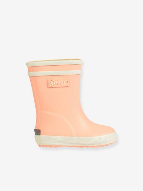 Wellies for Baby Girls, Baby Flac by AIGLE® Light Pink+Pink+Red+Yellow 