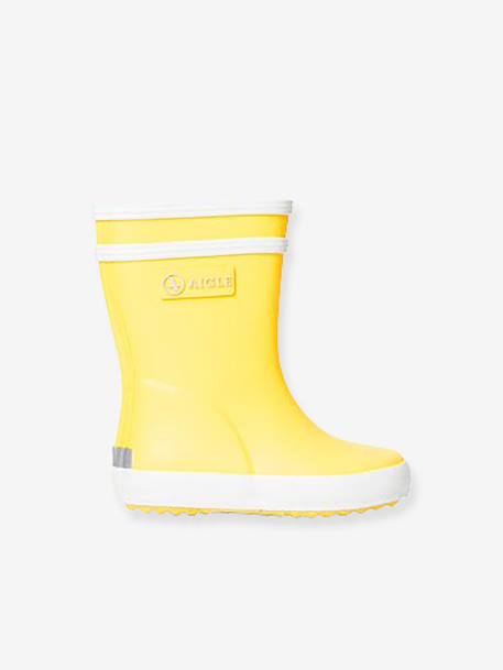 Wellies for Baby Girls, Baby Flac by AIGLE® Light Pink+Pink+Red+Yellow 